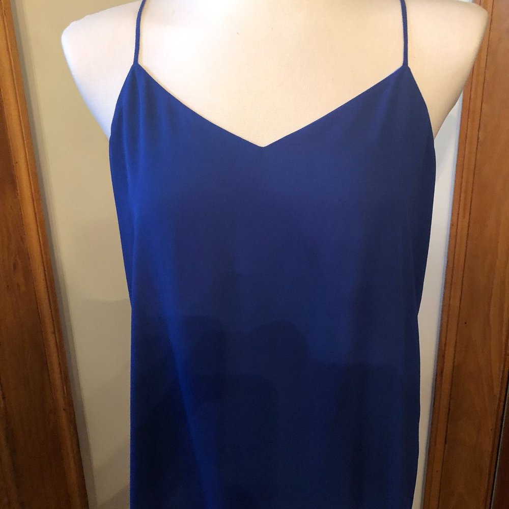 “Express” V-Neck Reversible Camisole, New w/o Tags 100% Polyester, Size: Large,